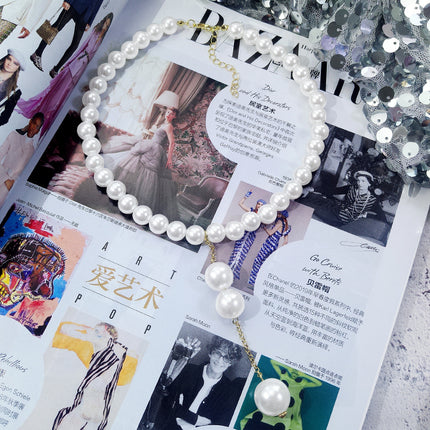 Baroque Pearl Multiple Choker Necklaces
