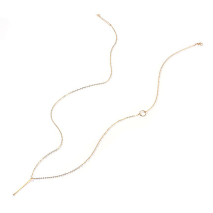 Long bar Necklace