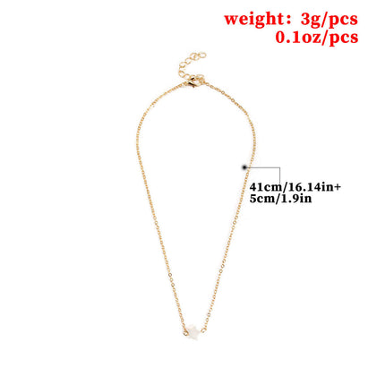 Shell Star Pendant Necklace