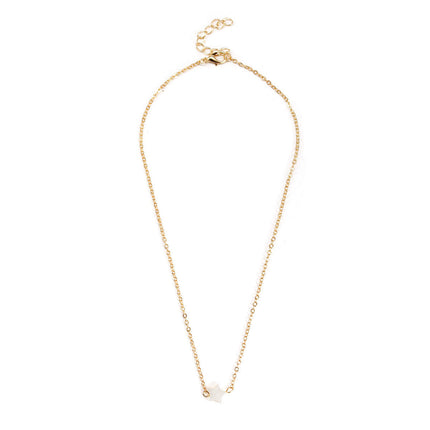 Shell Star Pendant Necklace