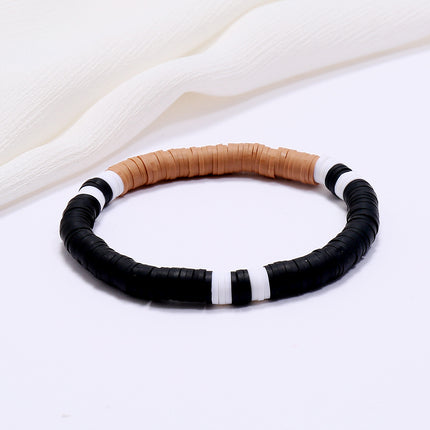 Bohemian Colorful Clay Bracelets