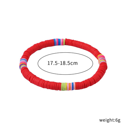 Elastic Soft Clay Bracelets
