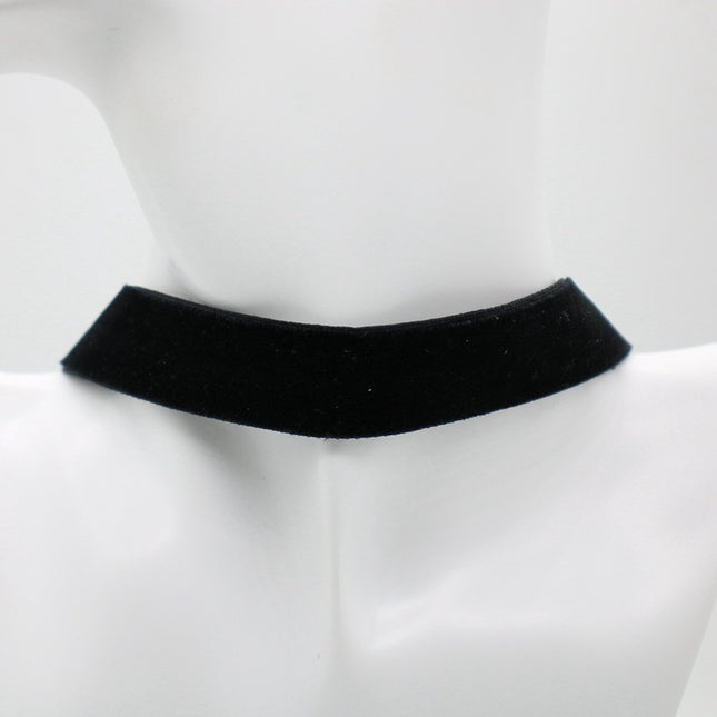Flower Velvet Choker Necklaces Women Punk Style