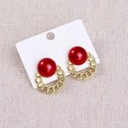 Red Color / Imitation Rhodium Color