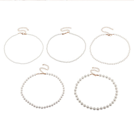 Custom Elegant Pearl Necklace Jewelry for Women