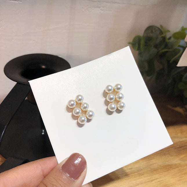 Pearl Pave Earring