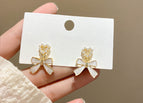 White / Imitation Rhodium Color