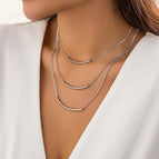 07 Imitation Rhodium Color / Necklace
