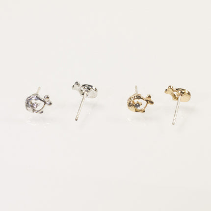 Blue Whale Shell Earring Set