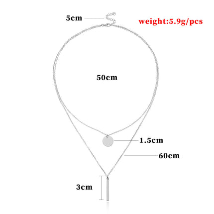 Choker Chain Coin Pendant Necklace