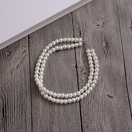 Glass Pearl Beads Women Necklace Customized Jewelry - FASHION SHEGOODS LLC