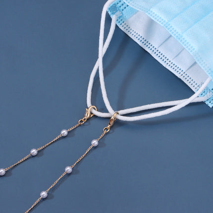 Beaded Pearl Eyeglass Chain