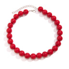 Red Color / 6MM Pearl Bead