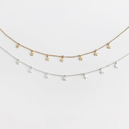 Boho Women Star Choker Necklace