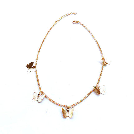 Multilayer Butterfly Necklaces for Women
