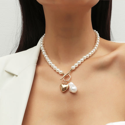 Multi Strand Chokers Beaded Pearl Necklace for Women - FASHION SHEGOODS LLC