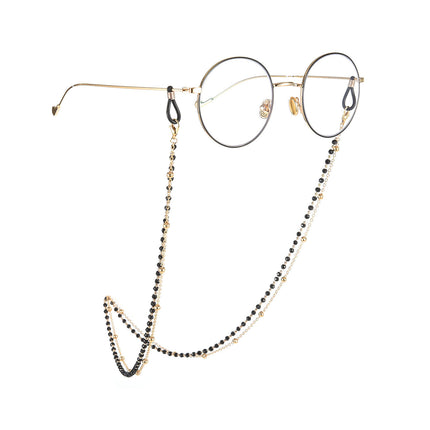 Reading Glasses Chain Women Black Beads