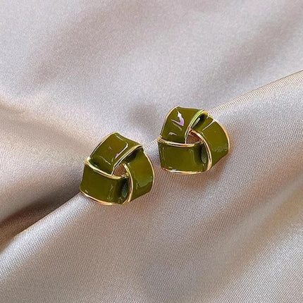 Hollow Out Triangle Earrings - FASHION SHEGOODS LLC