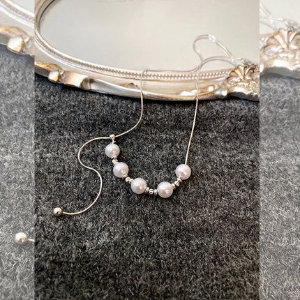 Pearl Bead Choker Necklaces for Girls - FASHION SHEGOODS LLC