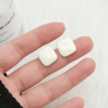 Geometric Simple Square Earrings - FASHION SHEGOODS LLC