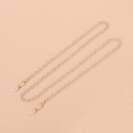 Beaded Eyeglasses Sunglasses Strap Holder Elegant Eyewear Retainer Chain
