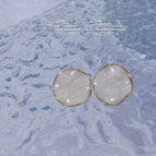 Ivory white / Gold Color