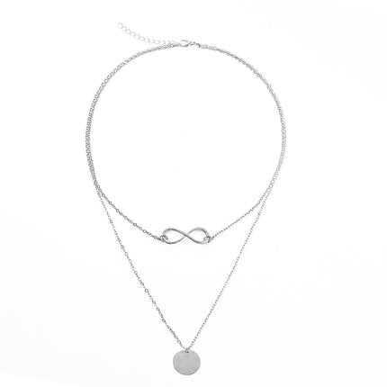 Infinite Charm Chain Choker Necklace