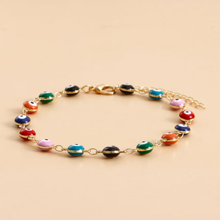 Evil Eye Beaded Foot Bracelets