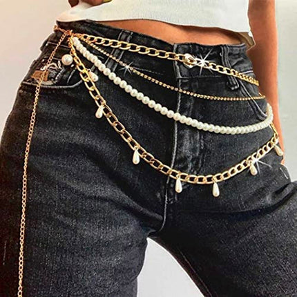 Sexy Fashion Metal Belts Waist Chains with Fringe