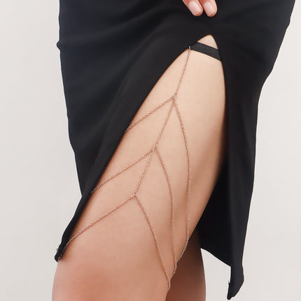 Tassel Elastic Leg Chain Multi-layer New Fashion Body Leg Chain