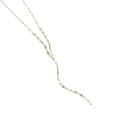 Pearl Chain Tassel Necklace