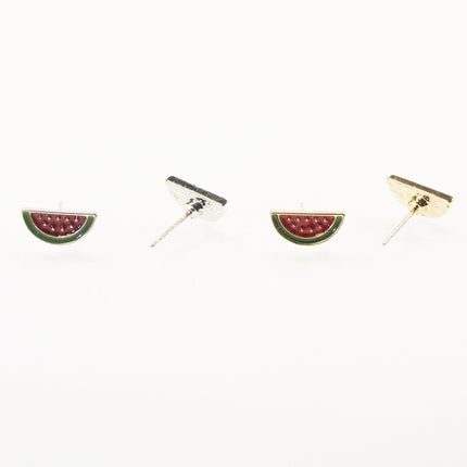 Watermelon stud earrings set