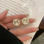 White / Gold Color
