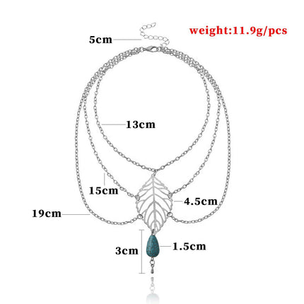 Leaf Clover Simple Chain Lady Bracelet
