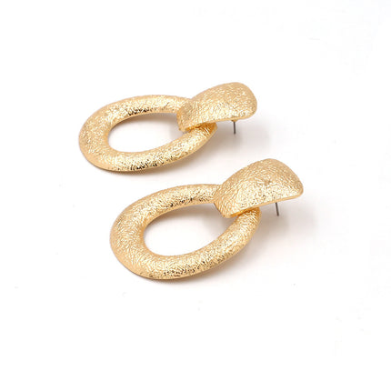 Geometric Water Drop Dangle Earrings - FASHION SHEGOODS LLC