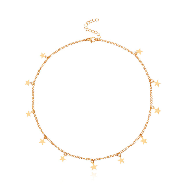 Star Charm Chian Necklaces