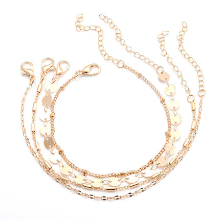 4 Pcs/Set Boho Multilayer Bracelets