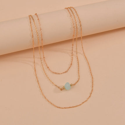 Nature Stone Choker Chain Necklaces - FASHION SHEGOODS LLC