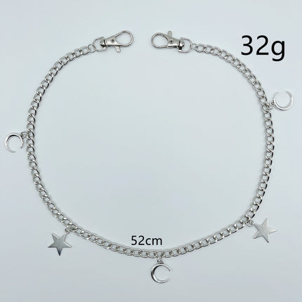 Punk Trouser Moon Wallet Chain Hip Hop Jeans Chains