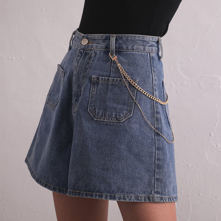 Hip Hop Punk Style Metal Body Chain