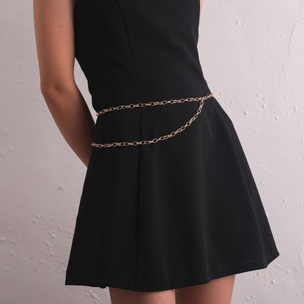 Multi-layer Exaggerated Body Chain Female Retro Layer Waist Chain