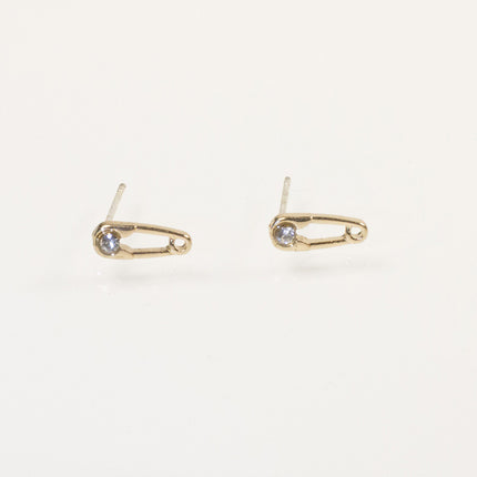 Small Paper Clip Earrings
