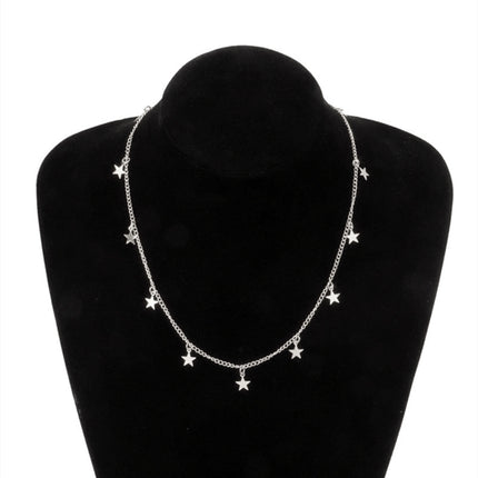 Star Tassel Pendants Necklace