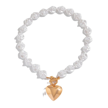 Love Heart Pendant Choker Party Jewelry Accessories - FASHION SHEGOODS LLC