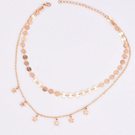 Star Tassel Chain Necklace