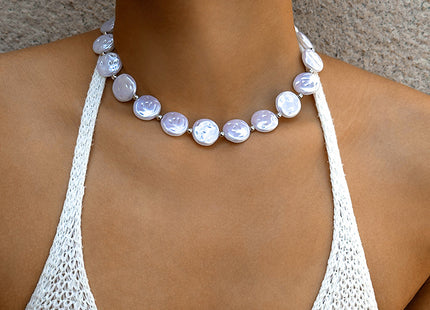 Baroque Pearl Necklace for Wedding Banquet Prom Party