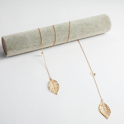 Classic Sunglasses Chain Hollow Leaf Pendant