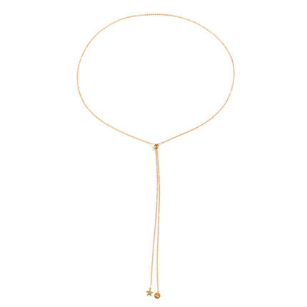 Tassel Waist Chain Geometric Star Pendant Body Chain Jewelry