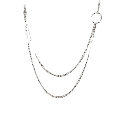 Punk Rock Style Metal Layer Trouser Chain Wallet Chain