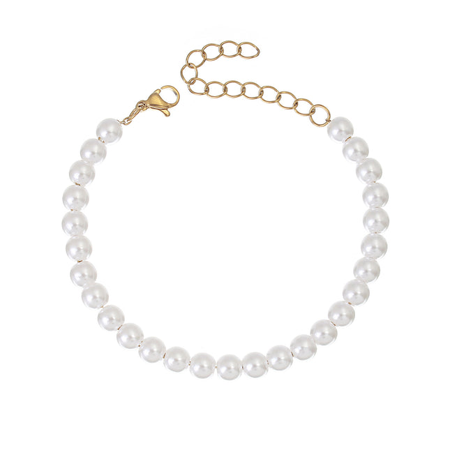 Beauty Pearl Beads Chain bracelet